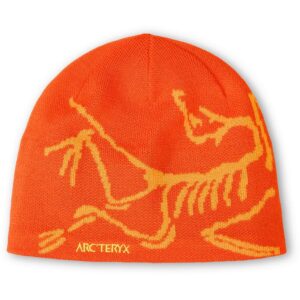Orange Graphic Beanie