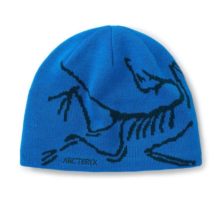 N-Blue Blacked Beanie